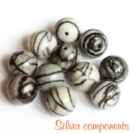 Jaspis pruhovaný kulička 6mm Jaspis pruhovaný kulička 6mm